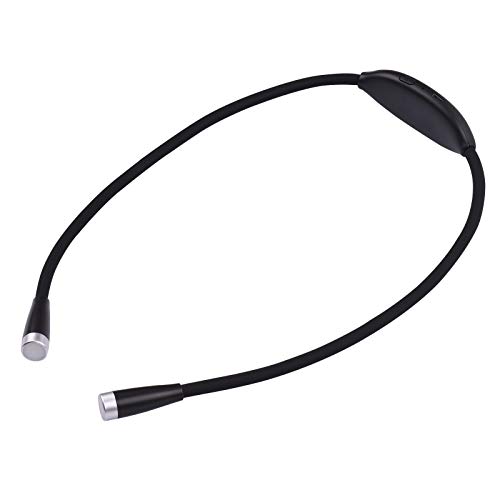 Eujgoov Neck Hug Reading Light with 3 Brightness Levels, LED Book Light for Walking Jogging Knitting