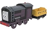 Este juguete Thomas & Friends viene con conectores de plástico para fijar otros motores de empuje o motorizados, junto con otros vehículos, coches de carga o tiernas (cada uno se vende por separado y sujeto a disponibilidad).