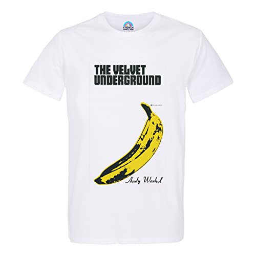 Photo de T-Shirt Homme Col Rond Coton Bio The Velvet Underground Andy Warhol Rock 70's Vintage