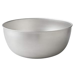 Ernest A-7708 Bowl, 8.3 inches (21 cm), Scratch Resistant (Uses New Stainless Steel “New Galaxy”) 18-8 Stainless Steel, Easy to Mix, Easy to Mix, A Brand Used by Major Restaurants