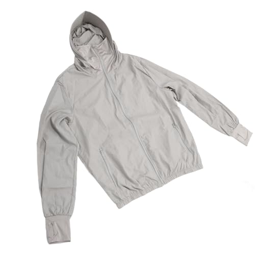 SEAFRONT Giacca con Ventola di Raffreddamento Giacca con Aria Condizionata 12V Gilet Fresco Uomo Abito Fresco Abiti Lavoro per Protezione Solare All'aperto (XL)