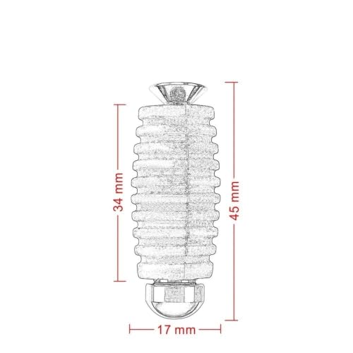 Pédales 6mm de levier moto pour le confort au quotidien sur Bandit 1200 et 1250