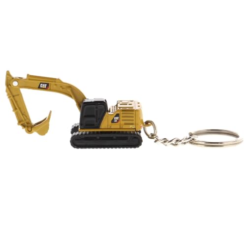 Image of Diecast Masters Cat Micro Scale Construction Vehicle Keychain