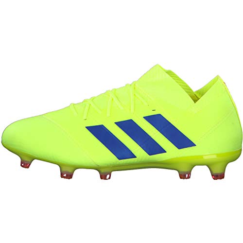 adidas Herren Nemeziz 18.1 Fg Fußballschuhe, Gelb (Solar Yellow/Football Blue/Active Red), 48 EU – Ansicht 3