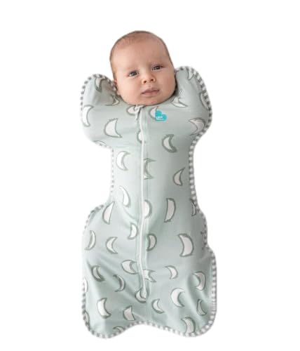 Image of Love to Dream Swaddle UP, Baby Sleep Sack, Self-Soothing Swaddles for Newborns, Improves Sleep, Snug Fit Helps Calm Startle Reflex, New Born Essentials for Baby, 1.0 TOG, 5-8.5 lbs, Eclipse Olive