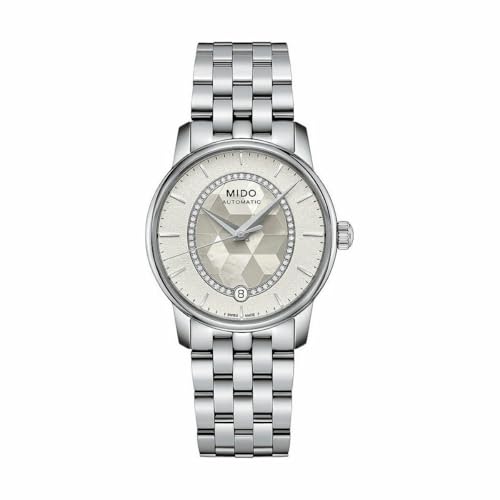 Mido M0072071111600 - Reloj Analógico Para Mujer, Color Oro Amarillo Gris Mido M0072071111600 - Reloj Analógico Para Mujer, Color Oro Amarillo Gris