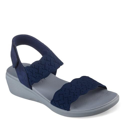 Skechers Sandalias Arya-on The Rise para mujer, marino, 39 EU