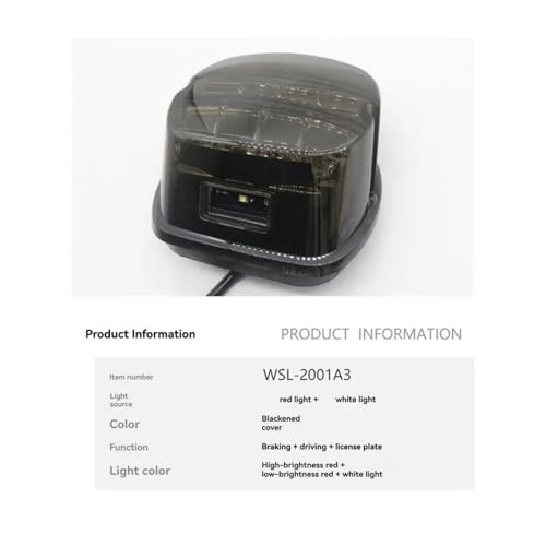 Feu arrière LED de qualité supérieure pour Road King et Dyna - 4