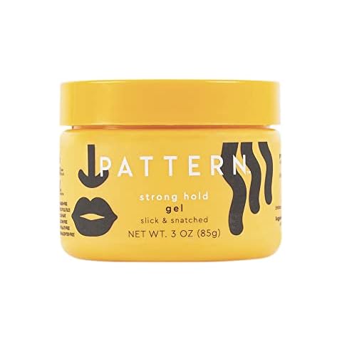 PATTERN Beauty by Tracee Ellis Ross Strong Hold Gel, 3 Fl Oz, Great for Curlies, Coilies and Tight-Textured Hair, 3a to 4c Cover