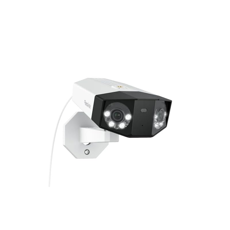 Reolink Duo 3 PoE 16MP UHD Dual-Lens PoE Security Camera with 180Â° Panoramic View, Motion Track, Color Night Vision, Person/Vehicle/Animal Detection,