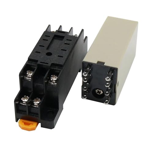 Relais temporisé H3Y-2 AC 220V 5 min temporisateur mini 8 broches avec socle