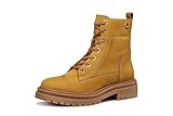 Transpirable Geox Mujer D IRIDEA Ankle Boot, León, 37 EU, amarillo (león), 37 EU