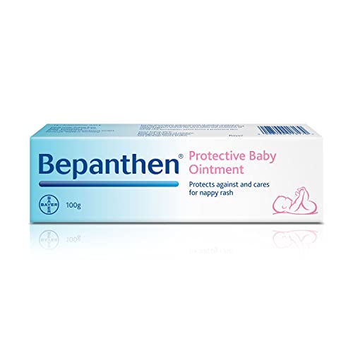 Bepanthen Protective Baby Ointment 100g Gentle Nappy Care Cream for Diaper Rash Protection