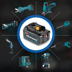 Amazon.co.jp: マキタ 18v バッテリー 互換 bl1860b: 6.0ah