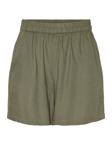 Short WVN Noos Femme PIECES Pcpia MW short d'ete decontracte