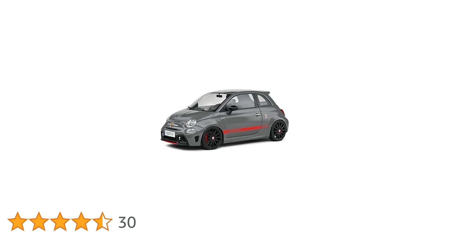 SOLID 1/18 FIAT 695 XSR エディション　グレー SOLIDO 1:18 Fiat 695 Abarth XSR Edition Yamaha Record Grey