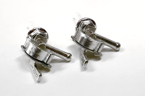 Holzer 2x Benzinhahn für diverse Stromerzeuger und Benzin Motoren, M10 × 1,25