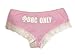 Produktbild Panty aus Baumwolle mit Spitze BBC Only Hipster Cheeky Panty - Pink - Large