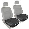 2 Pack Car Seat Cover PU Leather, Car Seat Protector for Front Seat Bottom with Storage Pockets, Anti-Slip Soft Car Seat Cushions for Driving, Car Seat Covers Front Pair Universal Fit 90% of Cars