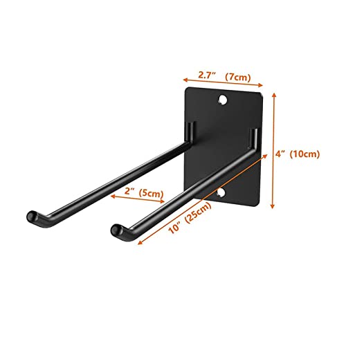 Yajuyi Cabide de parede para organização de ferramentas pesadas, organizador de armazenamento de fer