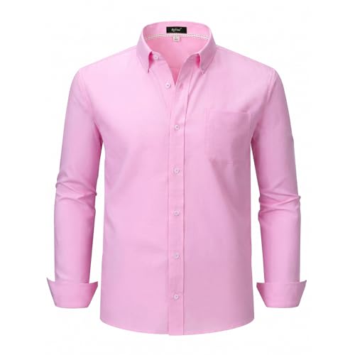 Amazon.com: Oxford Dress Shirts for Men Big and Tall (Size XXL Big