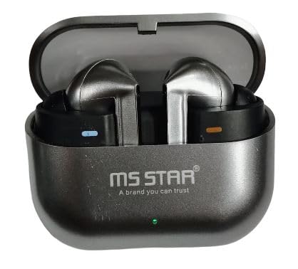 Image of MS Star- Buds HI-FI True Wireless Bluetooth 5.4 Earbuds with Mic, Touch Control & Charging Case