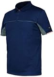  Polo ISSA Extreme Manga Corta Azul T-s