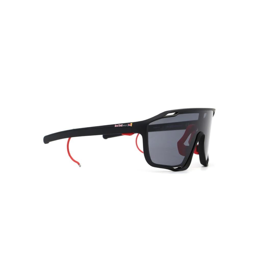Red Bull Spect Kraft-01 Black Mono (Shield) polarisierte und UV-Schutz, Unisex-Sonnenbrille