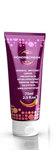 Hondrocream 75 ml con ingredientes naturales