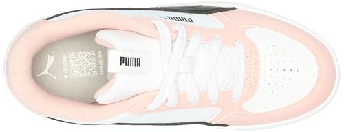 Image of PUMA Kids Girls Karmen Rebelle Platform Lace Up Sneakers Shoes Casual - White