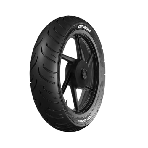 Image of CEAT 130 /70-17 ZOOM RAD 62P TUBELESS TYRE | Rear | Car Tyre for Front and Rear