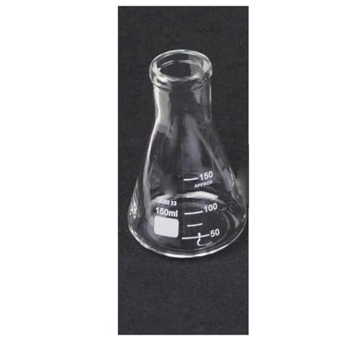 Erlenmeyer G3.3 fiole conique graduée en verre borosilicaté de chimie