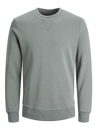 Jack & Jones Jjebasic Sweat Crew Neck Noos Sudadera, Sedona Sage, L Hombre