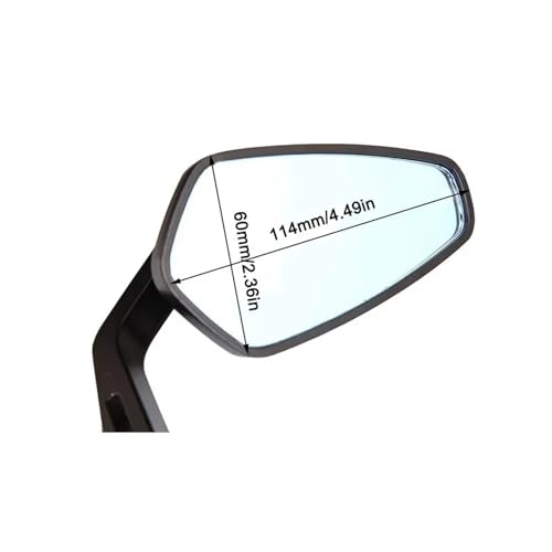 Espejo retrovisor de manillar sin vibraciones para moto MT-07 5