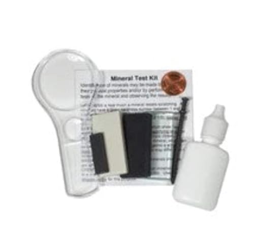 GSC International 6450: Mineral Test Kit with All The Tools Necessary for Rock and Fossil Identification