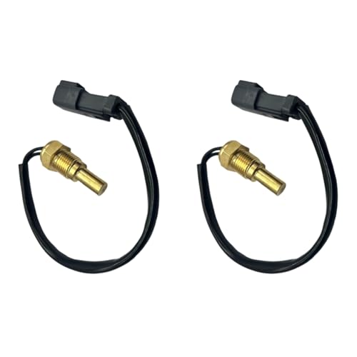 2 Pcs Water Temperature Sensor 05204-50300 0520450300 Fits for CAT 200B E200B Excavator Parts New Aftermarket Parts