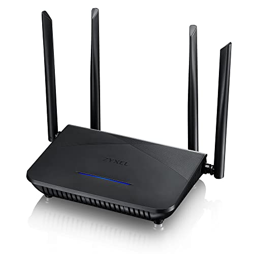 Zyxel WiFi 6-Router mit AX1800 (NBG7510) Dual-Band Gigabit WLAN-Router, Geschwindigkeit & Mehrwert...