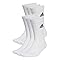adidas Unisex adulto Cushioned Sportswear Crew Socks 6 Pairs, White / Black, 8.5-10