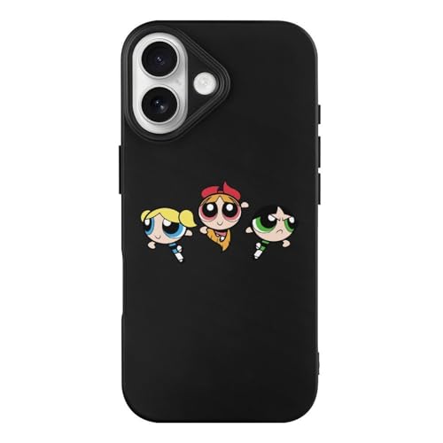 �p���[�p�t�K�[���Y iPhone17�Ή��P�[�X �ϏՌ� TPU ���^ �A�C�t�H��17�J�o�[ �y�� ���菝�h�~ �X�}�z�P�[�X �l�C �L�����N�^�[ Case