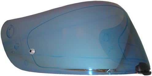 HJC Helmet Shield / Visor HJ-20M(Gold, Silver, Blue) For FG-17, IS-17, RPHA ST helmets, Bike Racing Motorcycle Helmet Accessories - Made in Korea (Blue)