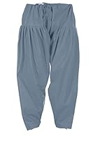 SHREEJI Creation Stitched Cotton SEMI Patiala Salwar Free Size Fit up to XXL (Grey)