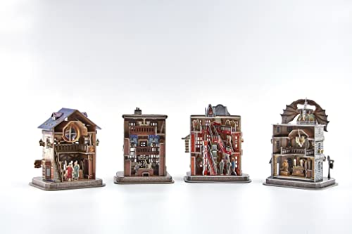 4D Cityscape Harry Potter 3D Paper Puzzles (Diagon Alley) #TOP4