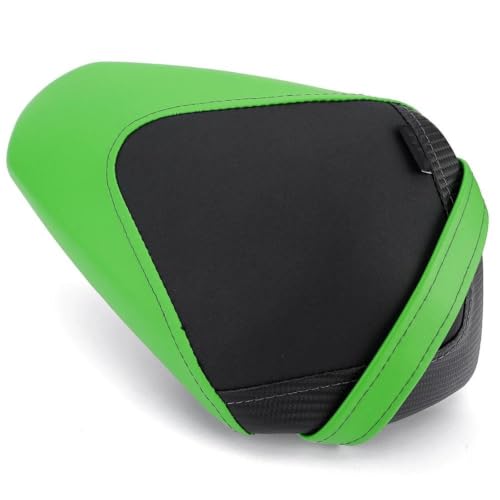 Coussin passager arrière moto Ninja 400 balade en duo Kawasaki Z400 vert