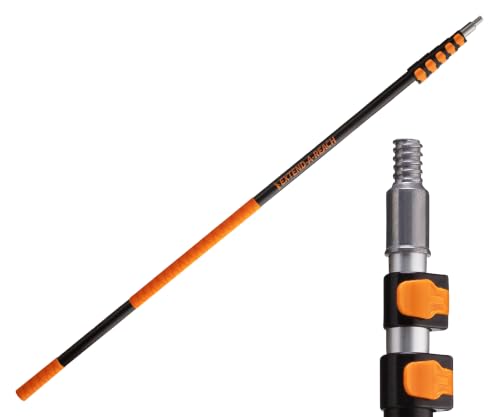 5-24 ft Long Telescopic Extension Pole, Multi-Purpose Extendable Pole