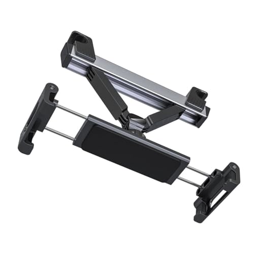 GAROZATION Car Headrest Phone Holder Adjustable Backseat Tablet Mount for Cars Rotation Multi-Functional Cradle for Tablets and Phones Compatible All Devices