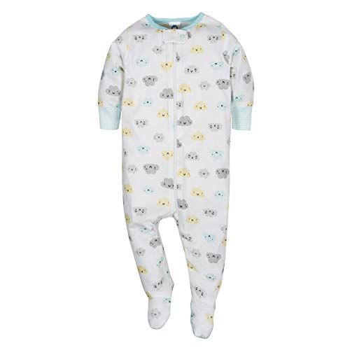 Image of Gerber Baby Boys' 4 Pack Sleep 'N Play Footie