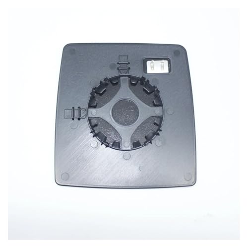 Verre rétroviseur chauffant avec plaque pour Vauxhall Combo 2001-2011
