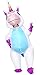 Gootus Inflatable Unicorn Costume for Adult - Funny Halloween Inflatable Costumes for Men Women, Blow Up Costume for Halloween Party Cosplay