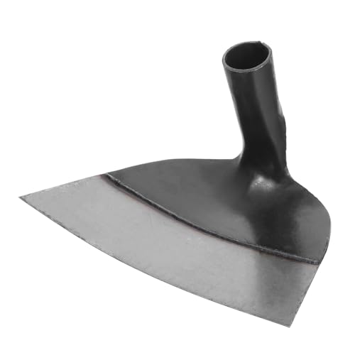 VICASKY Heavy Duty Manganese Steel Garden Hoe Head Replacement Traditional Weeding Tool for Soil Preparation Digging and Planting Ergonomic Design for Easy Handling and Durability