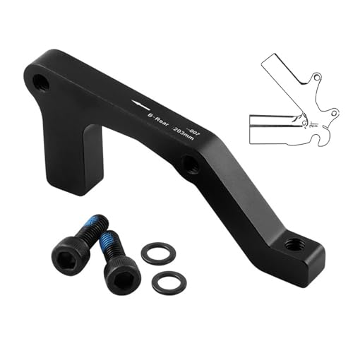 Kangnice Aluminum Alloys Disc Brake Adapter Bike Brackets Caliper Bicycles Rotor Adaptors for Easily Installation